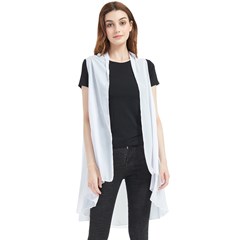 Sleeveless Chiffon Waistcoat Shirt