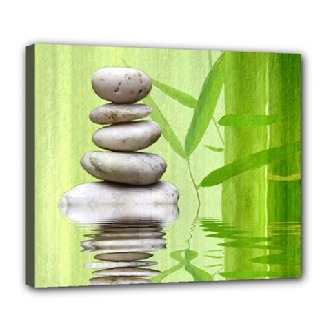 Balance Deluxe Canvas 24  X 20  (framed) by Siebenhuehner