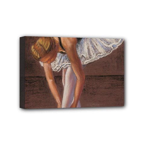 Ballerina Mini Canvas 6  X 4  (framed) by TonyaButcher