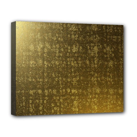 Gold Deluxe Canvas 20  X 16  (framed) by Colorfulart23