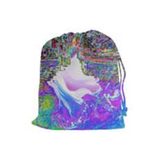 Splash1 Drawstring Pouch (large) by icarusismartdesigns