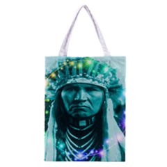 Magical Indian Chief All Over Print Classic Tote Bag by icarusismartdesigns