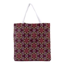 Cute Pretty Elegant Pattern Grocery Tote Bag by GardenOfOphir