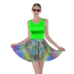 Hypnotic Star Burst Fractal Skater Dress by StuffOrSomething