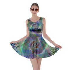 Psychedelic Spiral Skater Dress by StuffOrSomething