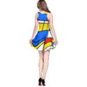 Colorful distorted shapes Sleeveless Dress View2