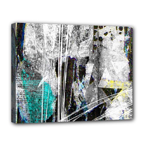 Urban Funk Canvas 14  X 11  (framed) by ArtistRoseanneJones