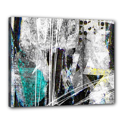 Urban Funk Canvas 20  X 16  (framed) by ArtistRoseanneJones