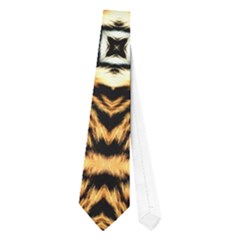 Faux Animal Print Pattern Neckties (one Side)  by GardenOfOphir