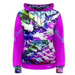 Officially Sexy Floating Hearts Collection Pink Women s Pullover Hoodie by OfficiallySexy