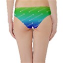 Merry Christmas,text,rainbow Hipster Bikini Bottoms View2