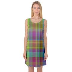 Plaid, Cool Sleeveless Satin Nightdresses by ImpressiveMoments