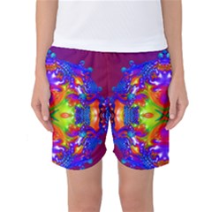 Abstract 6 Women s Basketball Shorts by icarusismartdesigns