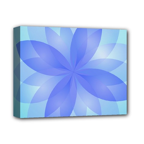 Abstract Lotus Flower 1 Deluxe Canvas 14  X 11  by MedusArt