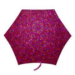 Polka Dot Sparkley Jewels 1 Mini Folding Umbrellas by MedusArt