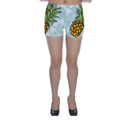 Pineapple Pattern 05 Skinny Shorts by Famous