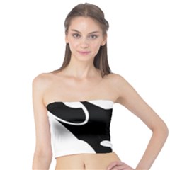 Black Fox Logo Women s Tube Tops by carocollins