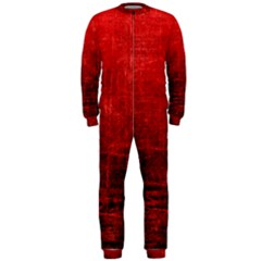 Shades Of Red Onepiece Jumpsuit (men)  by trendistuff