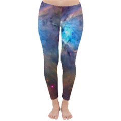 Orion Nebula Winter Leggings  by trendistuff