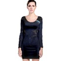 GLOBAL NIGHT Long Sleeve Bodycon Dresses View1