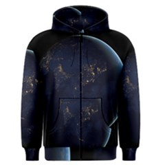 Global Night Men s Zipper Hoodies by trendistuff