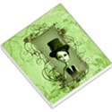 Cute Girl With Steampunk Hat And Floral Elements Small Memo Pads View1