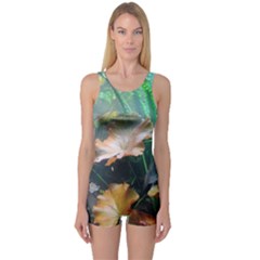 Marine Life One Piece Boyleg Swimsuit by trendistuff