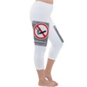 No Smoking  Capri Winter Leggings  View3