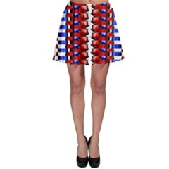 The Patriotic Flag Skater Skirt by SugaPlumsEmporium