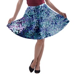 Splashes! A-line Skater Skirt by SugaPlumsEmporium