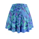 Blue Confetti Storm Mini Flare Skirt View2