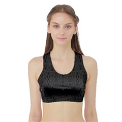 Perfect Cat Women s Sports Bra With Border by MRTACPANS