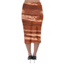 Red Earth Natural Midi Pencil Skirt View2