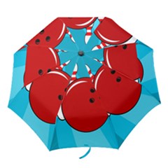 Bowling  Folding Umbrellas by Valentinaart