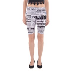 Hillary 2016 Historic Headlines Yoga Cropped Leggings by blueamerica