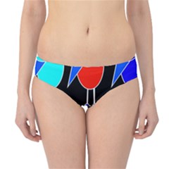 Colorful Birds Hipster Bikini Bottoms by Valentinaart