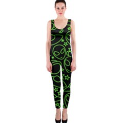 Alien Invasion  Onepiece Catsuit by BubbSnugg