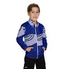 Blue Bird Wind Breaker (kids) by Valentinaart