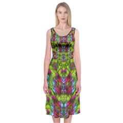 Freedom In Colors For The Season Midi Sleeveless Dress by Contest2081234