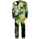 White summer flowers oil painting art OnePiece Jumpsuit (Men)  View1