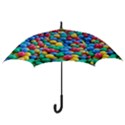 Funny Colorful Red Yellow Green Blue Kids Play Balls Hook Handle Umbrellas (Medium) View3