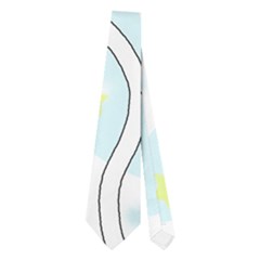 Winter Magical Landscape Neckties (two Side)  by Valentinaart