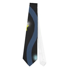 Winter Magical Night Neckties (one Side)  by Valentinaart