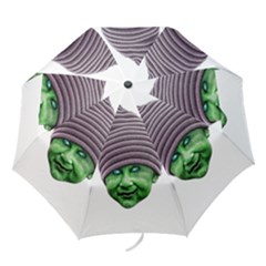 Evil Golbin Folding Umbrellas by dflcprints