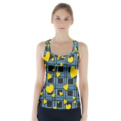 Love Design Racer Back Sports Top by Valentinaart