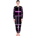 Simple magenta lines OnePiece Jumpsuit (Ladies)  View1