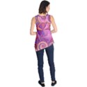 Candy Abstract Pink, Purple, Orange Sleeveless Tunic View2