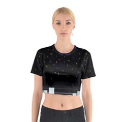 Night Cotton Crop Top by Moma