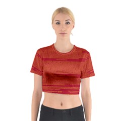 Writing Grace Cotton Crop Top by MRTACPANS