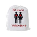 Be mine Valentine Drawstring Pouches (Extra Large) View2